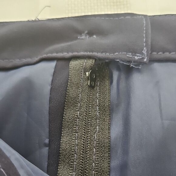 Blue Mini Pencil Skirt for Work - Picture 2 of 16